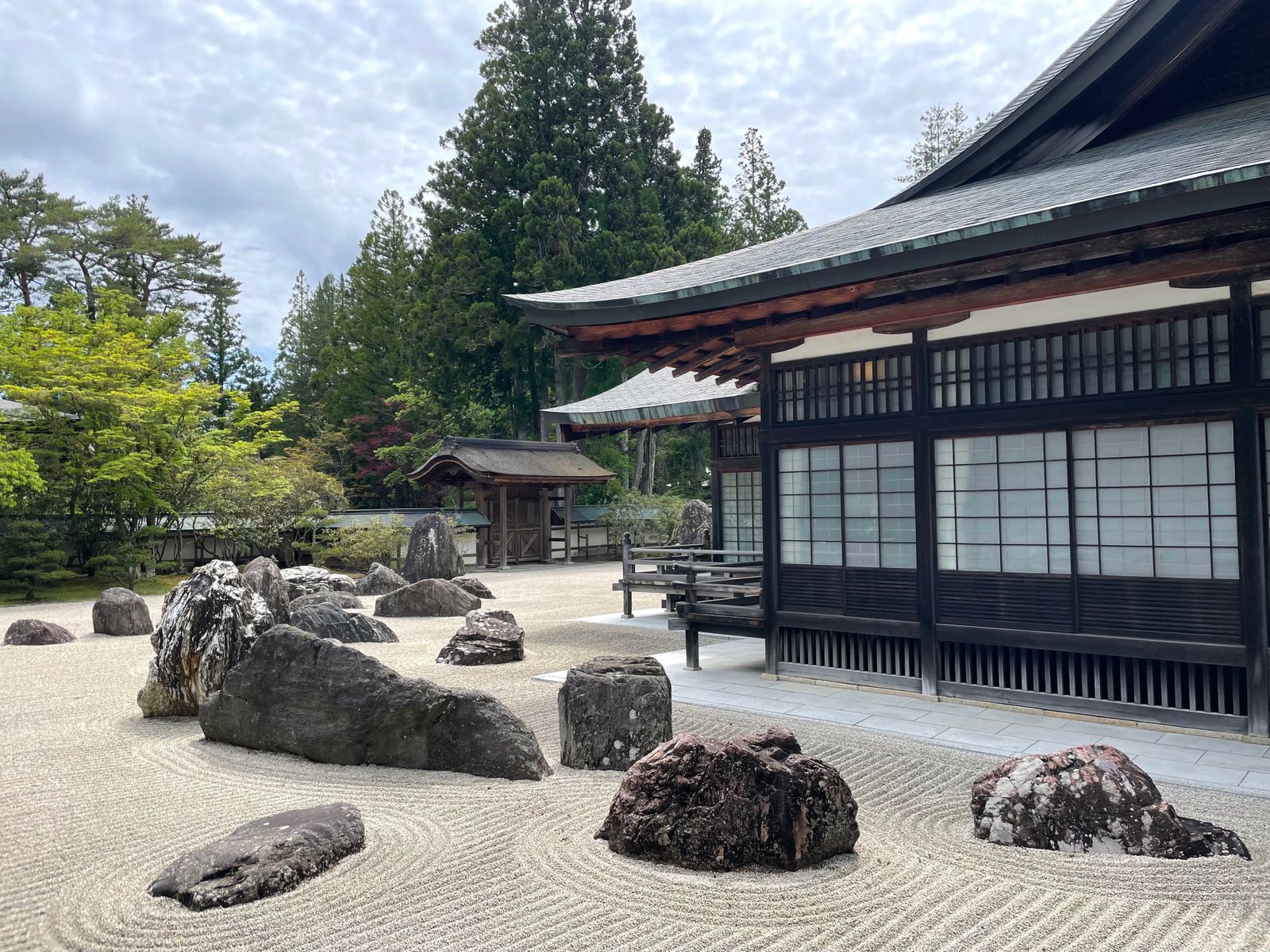 Japanese rock garden